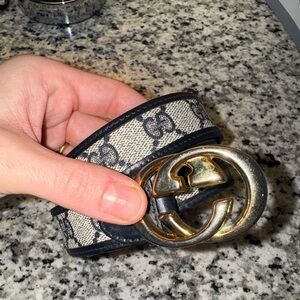 Vintage Gucci Leather Waist Belt